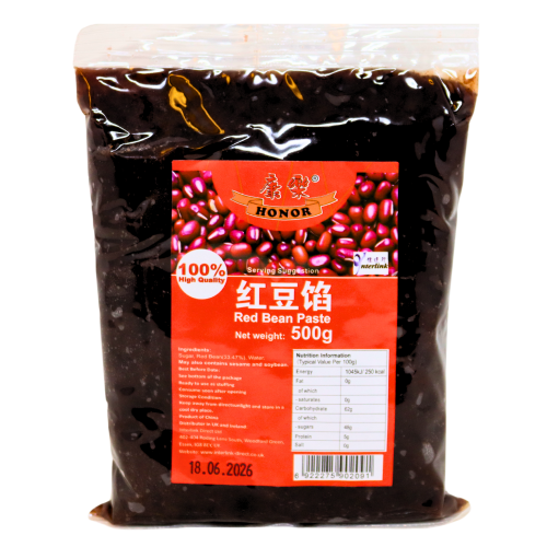 갤러리 뷰어에 이미지 로드, Honor Red Bean Paste-康樂紅豆沙餡-500g-PASTE335