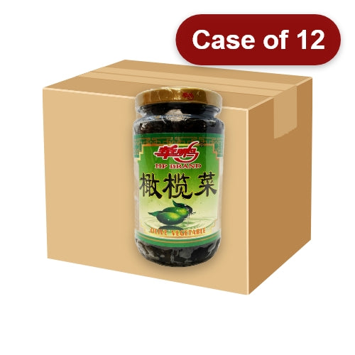 갤러리 뷰어에 이미지 로드, HuaPeng Olive Vegetables-華鵬牌橄欖菜-318g-PRE810-12