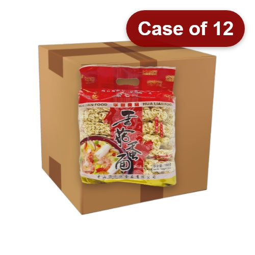 Load image into Gallery viewer, Hua Lian MLD Mushroom Egg Noodle-華聯麥老大香菇蛋麵-780g-DNOOHL101-12