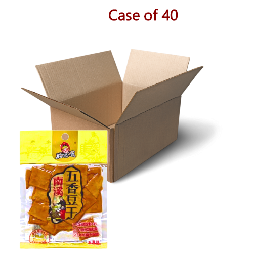 ギャラリービューアに画像を読み込む、HuiJi Dried Beancurd - Spicy-好巴食五香豆腐干-68g-SNACHJ103-40