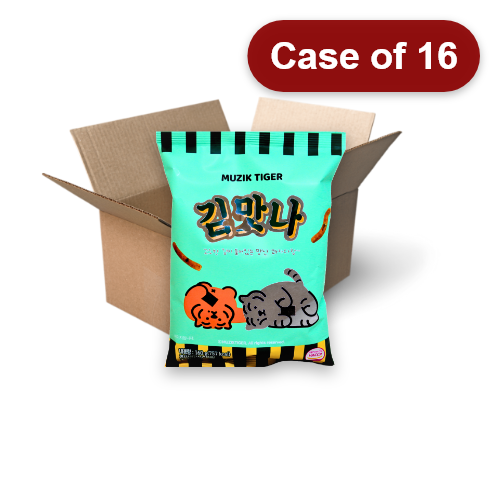 ギャラリービューアに画像を読み込む、Hyosung Muzik Tiger Seaweed Snack-韓國紫菜條小食-海苔味-160g-SNACHS102-16