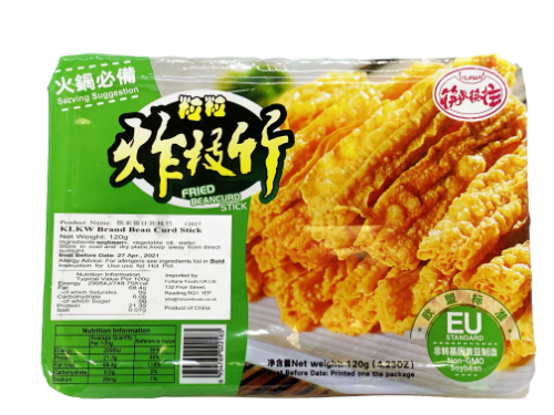 ギャラリービューアに画像を読み込む、IKLKWN Fried Bean Curd Stick-筷来筷往炸枝竹-165g-BCURD134