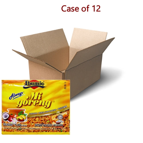 Load image into Gallery viewer, Ibumie Mi Goreng - Curry Kapitan-甲必丹咖哩干撈面-5_80g-INIB202-12