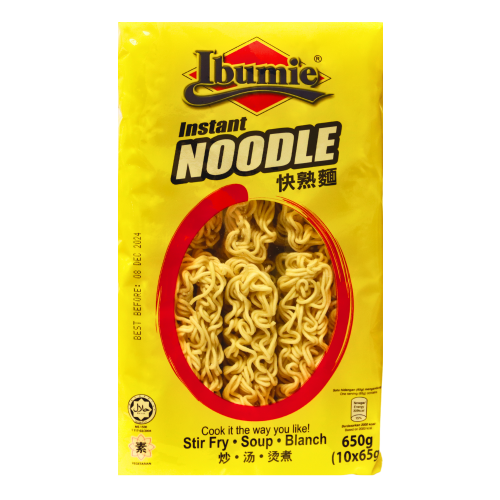 갤러리 뷰어에 이미지 로드, Ibumie Plain Noodles-快熟方便麵-650g-DNOOIB101