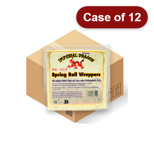 Load image into Gallery viewer, Imperial Dragon Spring Roll Wrappers 6.5"-Imperial Dragon 春卷皮-510g-WRAP215-12