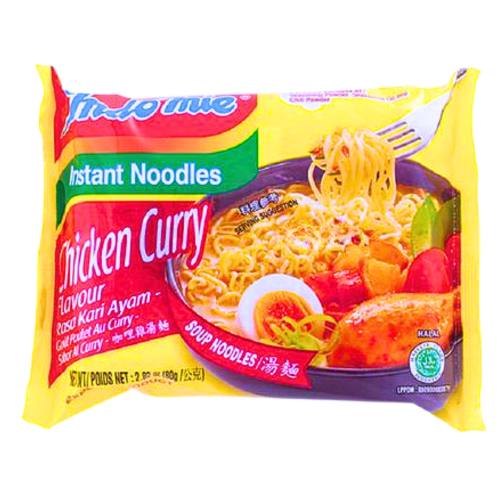 Load image into Gallery viewer, Indomie Noodles - Chicken Curry-印尼營多湯麵 - 咖喱雞-80g-ININ107
