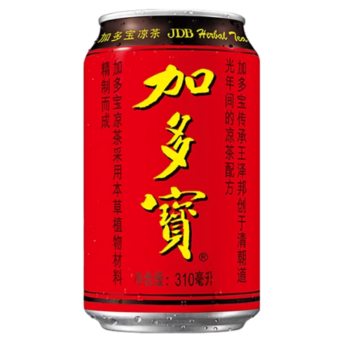 Load image into Gallery viewer, JDB Herbal Tea (Red Can)-加多寳凉茶(紅罐)-310ml-DRIJDB101