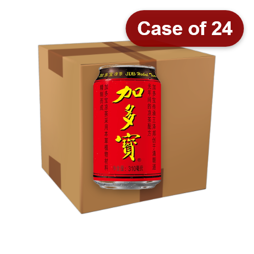 Load image into Gallery viewer, JDB Herbal Tea (Red Can)-加多寳凉茶(紅罐)-310ml-DRIJDB101-24
