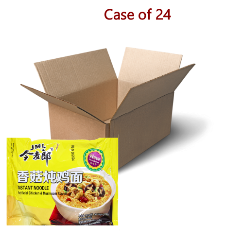 将图像加载到图库查看器中, JML Golden Wheat Noodle - Mushroom Chicken-今麥郎香菇燉雞面-103g-INJML108-24
