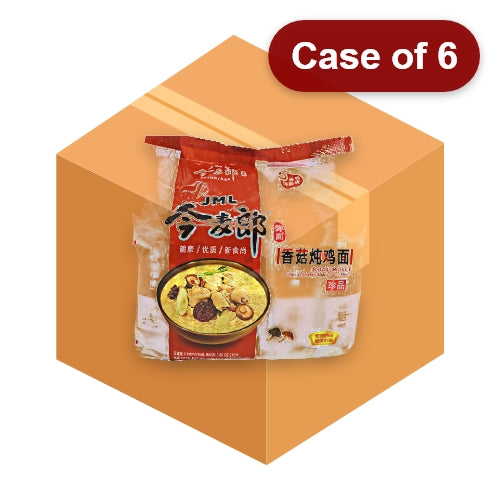โหลดรูปภาพเข้าสู่ตัวดูแกลเลอรี, JML Golden Wheat Noodle - Mushroom Chicken-今麥郎香菇燉雞面(五連包)-5_109g-INJML108A-6