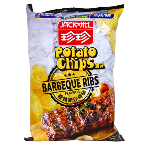 将图像加载到图库查看器中, Jack'nJill Potato Chips - BBQ Ribs-珍珍薯片-醬燒豬仔骨味-120g-SNACJNJ201