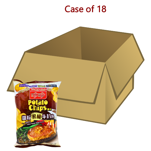 Load image into Gallery viewer, *Jack'nJill Potato Chips - Black Pepper Steak*-*珍珍薯片-鐵板黑椒牛扒味味*-120g-SNACJNJ203-18