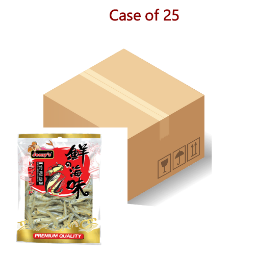 Load image into Gallery viewer, Jeeny's Dried Anchovy Head On (M)-鮮海味帶頭江魚仔-100g-DFISH104-25