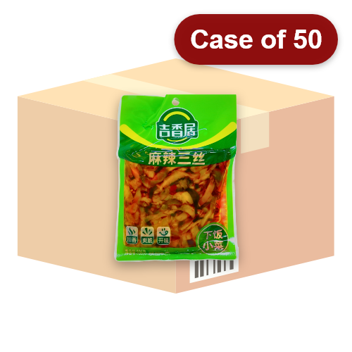 Load image into Gallery viewer, JiXiangJu Spicy Sansi-吉香居麻辣三絲-106g-PRE933-50