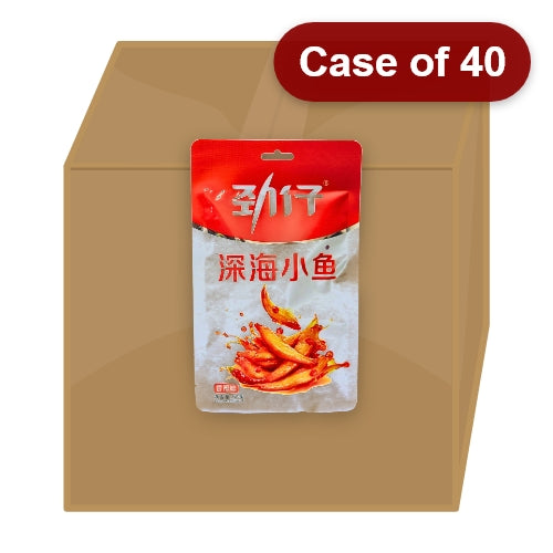 ギャラリービューアに画像を読み込む、JinZai Ocean Little Fish -Spicy-勁仔深海小魚-香辣味-50g-SNACJZ151-40