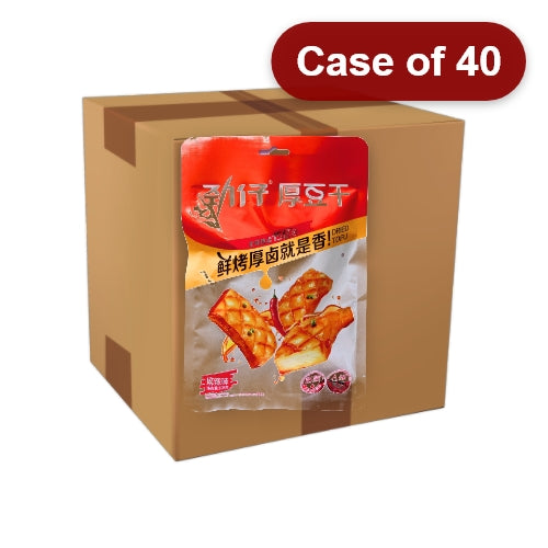 갤러리 뷰어에 이미지 로드, JinZai Roasted Tofu - Hot & Spicy-勁仔厚豆干-麻辣味-108g-SNACJZ114-40