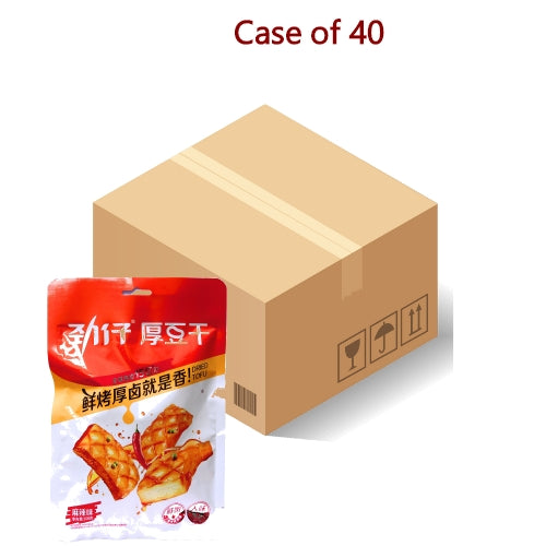 갤러리 뷰어에 이미지 로드, JinZai Roasted Tofu - Hot & Spicy-勁仔厚豆干-麻辣味-108g-SNACJZ114-40