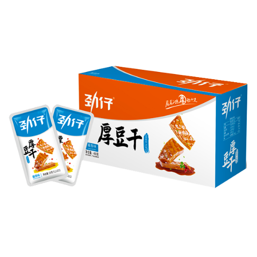 ギャラリービューアに画像を読み込む、JinZai Roasted Tofu - Original-勁仔厚豆干-醬香味-20_20g-SNACJZ112