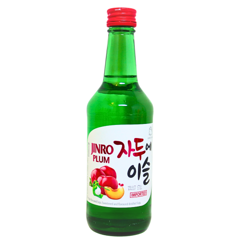 ギャラリービューアに画像を読み込む、Jinro Chamisul Soju - Plum-韓國燒酒-梅-350ml-SOJU106A