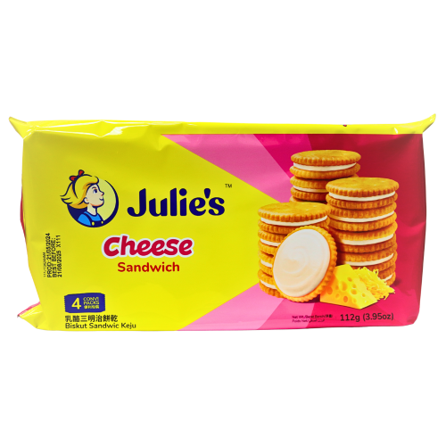 Load image into Gallery viewer, Julie's Cheese Sandwich-Julie's 芝士三明治餅乾-112g-BISJU103