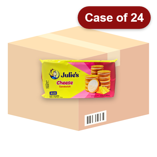 Load image into Gallery viewer, Julie's Cheese Sandwich-Julie's 芝士三明治餅乾-112g-BISJU103-24