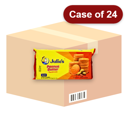 Load image into Gallery viewer, Julie's Peanut Butter Sandwich-Julie's 花生醬三明治餅乾-120g-BISJU101-24