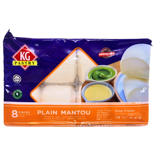 Load image into Gallery viewer, KG Mantou - Plain (8)-原味饅頭-400g-DIMKG101