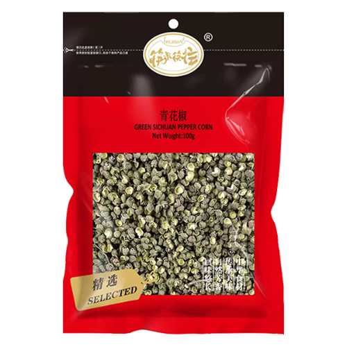 Load image into Gallery viewer, KLKW Green Sichuan Pepper Corn-筷来筷往四川青花椒-100g-SPIKLKW107