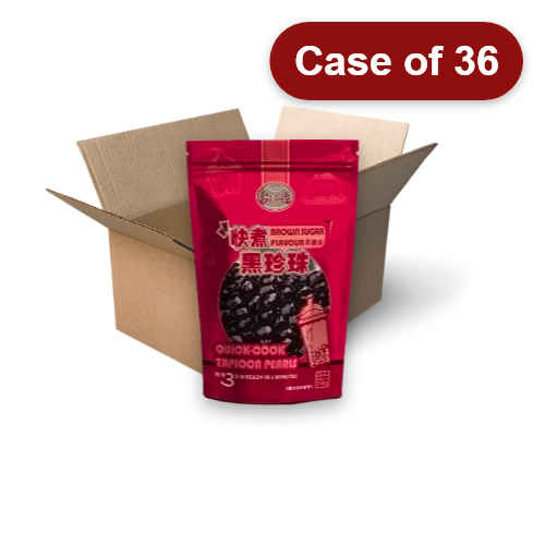 Load image into Gallery viewer, KLKW Tapioca Pearls - Brown Sugar-筷来筷往快煮粉圓-黑糖味-250g-TAP114-36