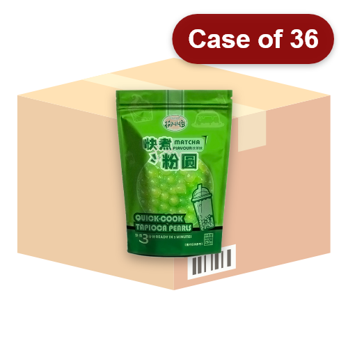 Load image into Gallery viewer, KLKW Tapioca Pearls - Matcha-筷来筷往快煮粉圓-抹茶味-250g-TAP116-36