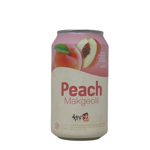 갤러리 뷰어에 이미지 로드, KSD Sparkling Rice Makgeolli - Peach-韓國馬格利米酒-蜜桃-350ml-SOJU203