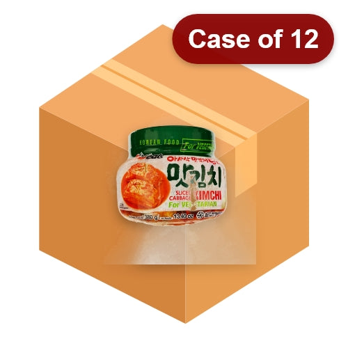 Load image into Gallery viewer, K-Eats Sliced Cabbage Kimchi - Vegetarian-韓國白菜泡菜-純素食-380g-KOR153-12