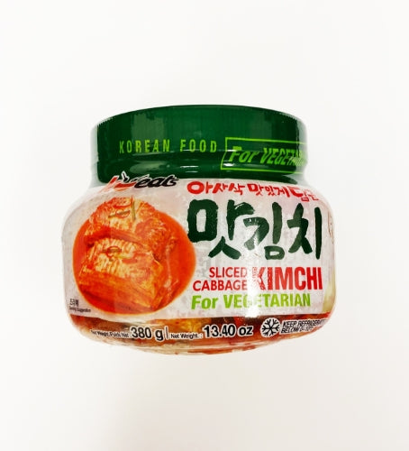 Load image into Gallery viewer, K-Eats Sliced Cabbage Kimchi - Vegetarian-韓國白菜泡菜-純素食-380g-KOR153