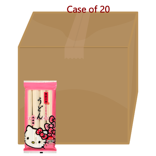 Load image into Gallery viewer, Kanesu Seimen Hello Kitty Ibo-No-Mai Udon Noodle-烏東麵-360g-DNOOKS101-20