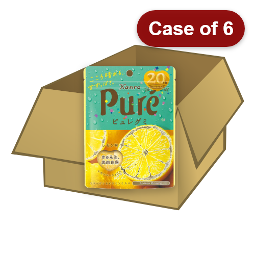 Load image into Gallery viewer, Kanro Pure Gummy - Lemon-甘樂軟糖-檸檬味-56g-CANKA101-6