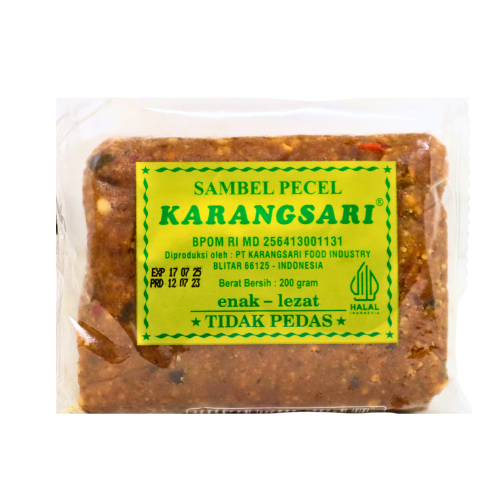 Load image into Gallery viewer, Karangsari Sambel Pecel - Mild (Indonesia Satay Sauce)-印尼沙爹醬料-200g-SEA128