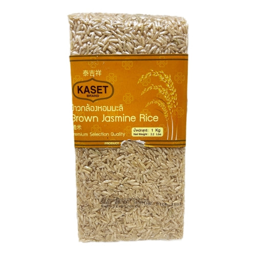 Load image into Gallery viewer, Kaset Brown Jasmine Rice-泰吉祥茉莉糙香米-1kg-RIC930