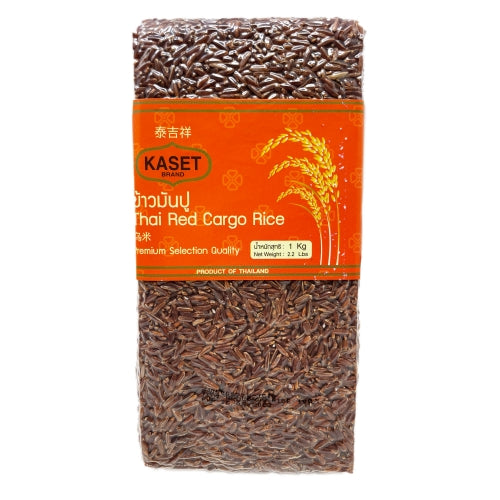 Load image into Gallery viewer, Kaset Thai Red Cargo Rice-泰吉祥泰國紅米-1kg-RIC932