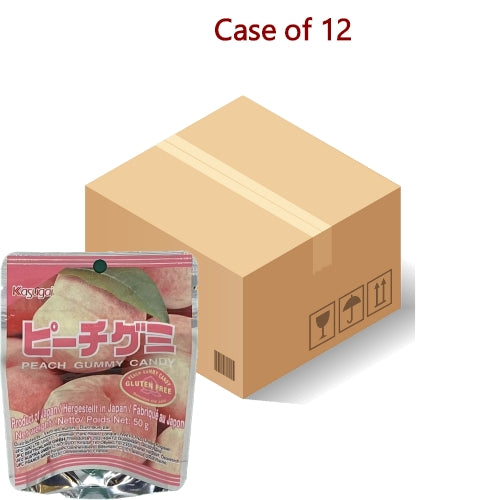 Load image into Gallery viewer, Kasugai Peach Gummy Candy-日本桃子味軟糖(無麩質)-50g-CANK104-12