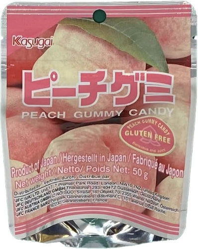 Load image into Gallery viewer, Kasugai Peach Gummy Candy-日本桃子味軟糖(無麩質)-50g-CANK104