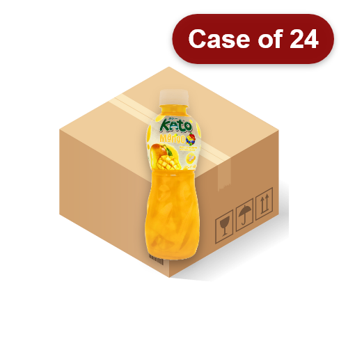 Load image into Gallery viewer, Kato Nata De Coco Drink - Mango-椰果芒果味飲料-320ml-DRIKT105-24