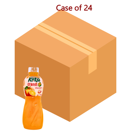 Load image into Gallery viewer, Kato Nata De Coco Drink - Orange-椰果鮮橙味飲料-320ml-DRIKT104-24
