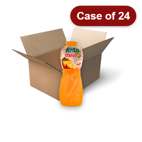 갤러리 뷰어에 이미지 로드, Kato Nata De Coco Drink - Orange-椰果鮮橙味飲料-320ml-DRIKT104-24