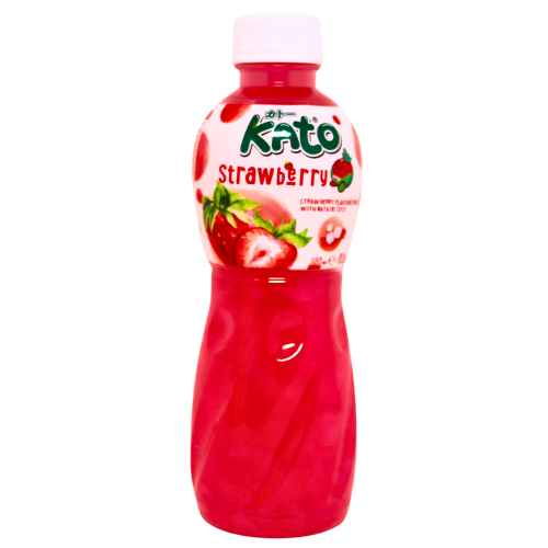 Load image into Gallery viewer, Kato Nata De Coco Drink - Strawberry-椰果草莓味飲料-320ml-DRIKT103