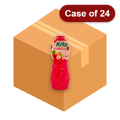 Load image into Gallery viewer, Kato Nata De Coco Drink - Strawberry-椰果草莓味飲料-320ml-DRIKT103-24