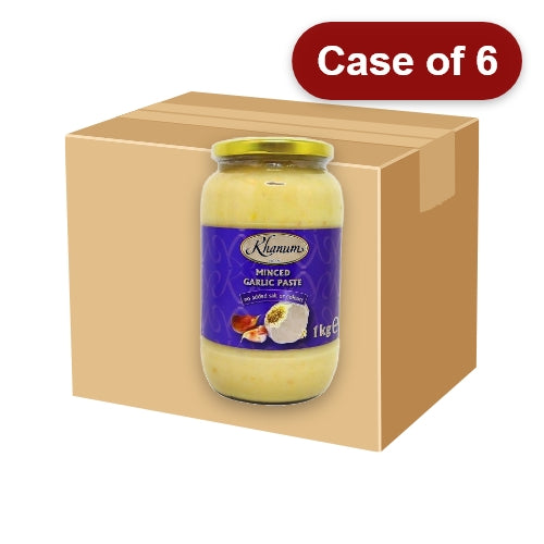 Load image into Gallery viewer, Khanum Minced Garlic Paste-蒜蓉-1kg-GGO301-6