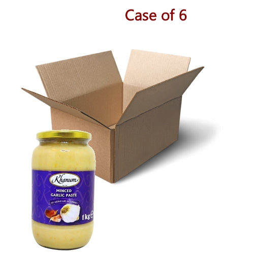 Load image into Gallery viewer, Khanum Minced Garlic Paste-蒜蓉-1kg-GGO301-6