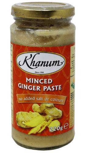 Load image into Gallery viewer, Khanum Minced Ginger Paste-薑蓉-220g-GGO314