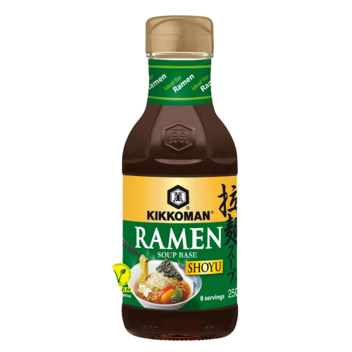 ギャラリービューアに画像を読み込む、Kikkoman Ramen Soup Base Shoyu-萬字拉麵高湯醬油-250ml-SOY340