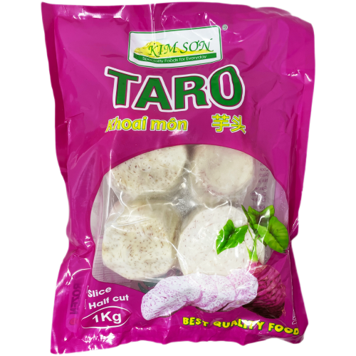 Load image into Gallery viewer, Kimson Frozen Taro Slice-雪藏芋頭片-1kg-FRO527